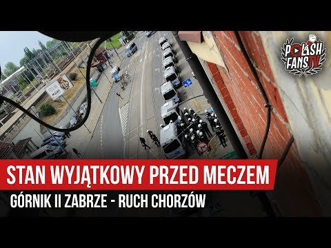 Stan wyjątkowy przed meczem Górnik II Zabrze - Ruch Chorzów (07.09.2019 r.)