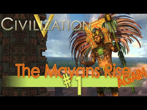 KeeshPlay: The Mayans Rise (again) 1 - Civilization V w/CBM (Stream)