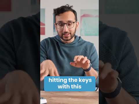 How to type at 156 words per minute #shorts