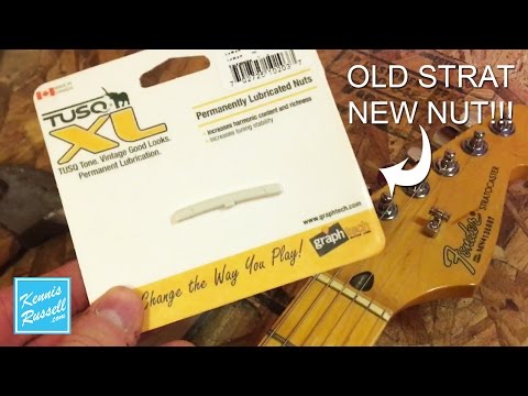 How to Upgrade Your Guitar With a New Nut - Easy and Cheap Mod