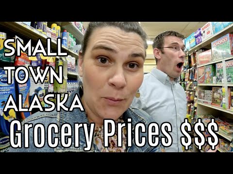 ALASKA Grocery Options & Prices $$$ Small Town | Valdez, Alaska
