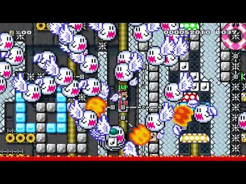 鬼畜半自動 【↑+A長押し】 «終極» 【Hold ↑+A】 by †HAYATO† - SUPER MARIO MAKER - NO COMMENTARY 1ax