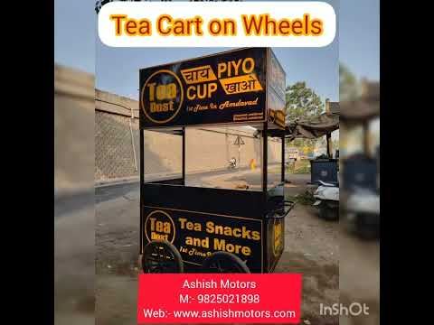 Tea Cart on Wheels