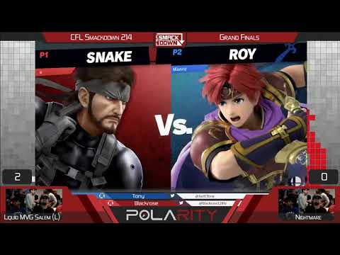 CFL Smackdown Ultimate 214 - Liquid MVG | Salem (Snake) vs Nightmare (Roy) - Grand Finals