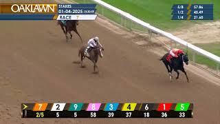 Oaklawn Park Jan 4, 2025 The Mockingbird Stakes