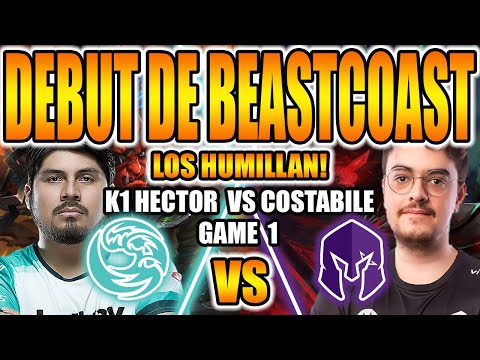 BEASTCOAST VS KEYD STARS [BO3] - GAME 1 - K1 HECTOR vs COSTABILE - DPC SA 2023 Tour 1: Division I