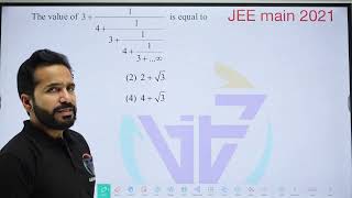 The value of [3 + 1/(4+1/(3+1/(4+1/(3 +....∞))))] is equal to