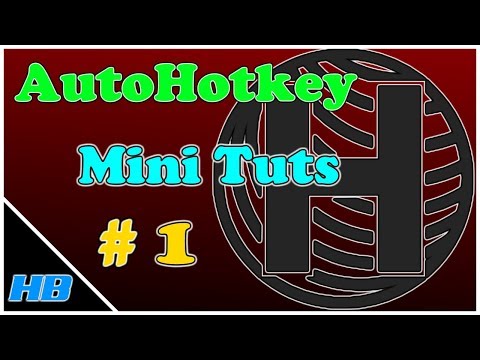 How To Run AutoHotkey Scripts (Mini Tutorials #1)