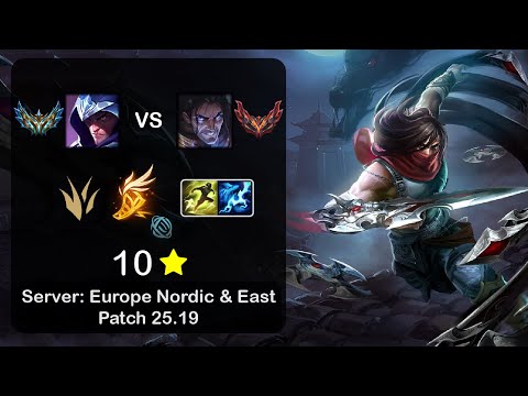 Talon Jungle vs Sylas - EUNE Challenger - Patch 25.19