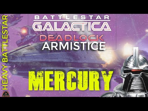 Mercury Heavy Battlestar | Modern Ship Pack REVIEW //Battlestar Galactica Deadlock Review
