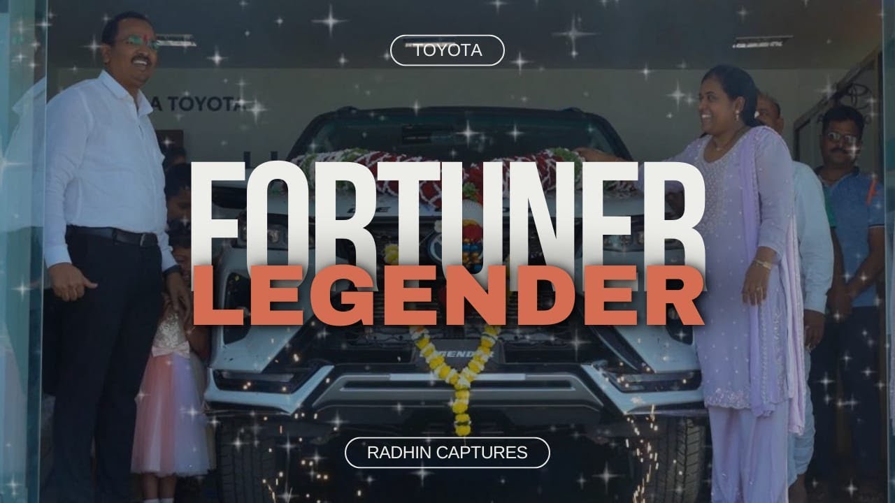 Toyota Fortuner Legender 2025 | Car Delivery | Radhin Captures