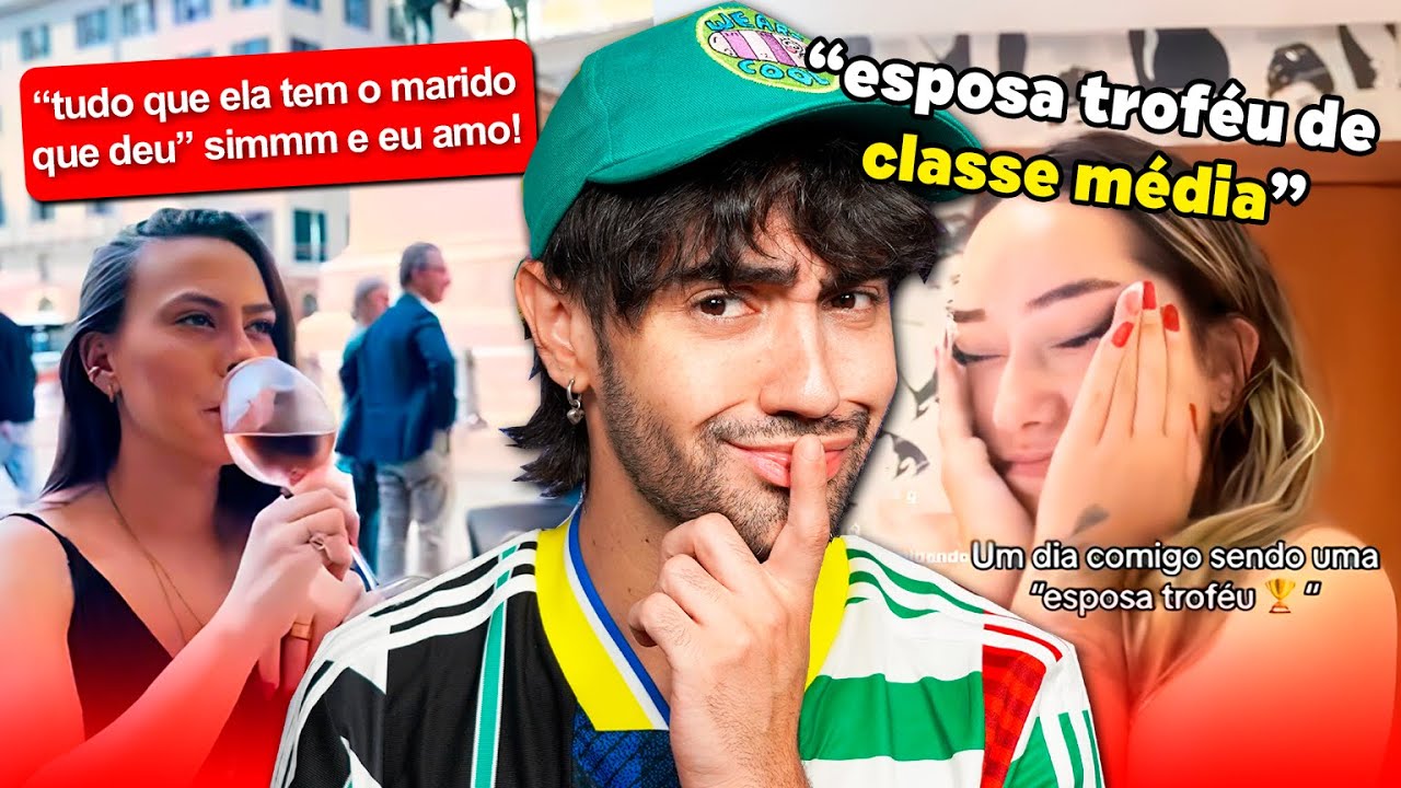 elas são esposa troféu ou apenas donas de casa?