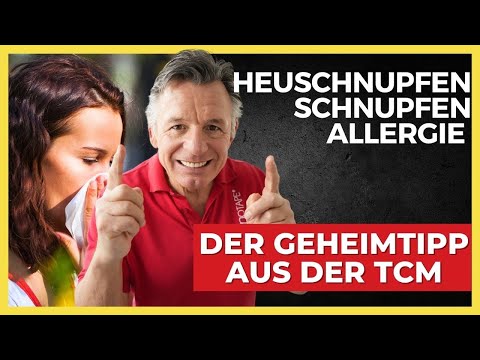 Hay fever - pollen allergy - chronic rhinitis ⚡ The insider tip from Traditional Chinese Medicine