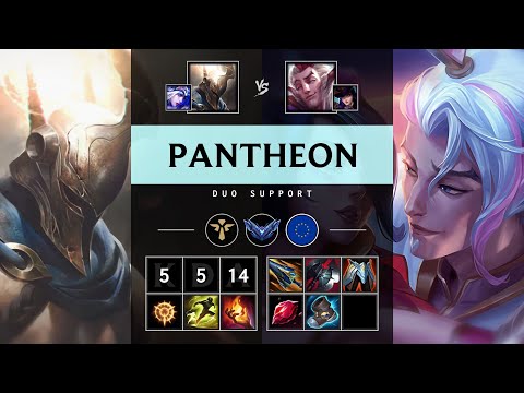 Pantheon Support vs Rakan - EUW Diamond Patch 25.21