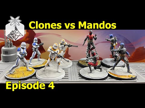 Shatterpoint "Clones vs Mandos" - ION Radio Battle Report