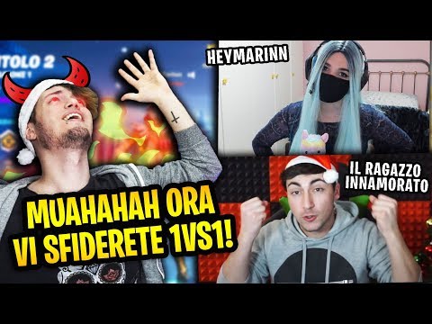 BUON NATALE!! HEYMARINN VS IL SUO "RAGAZZO" SU FORTNITE! *addio crush*