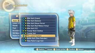 All clothes(DLC8 Update) | Xenoverse 2