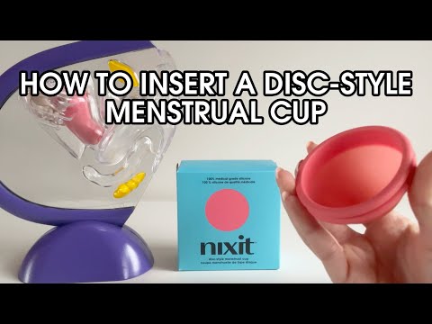 How to Insert a Disc-Style Menstrual Cup