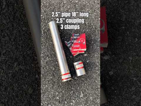 Ford F150 Ecoboost resonator delete for under $35! #ford #f150 #resonatordelete #cheap