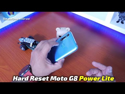 Hard  Reset Moto G8 Power Lite | Factory Reset MOTO G8 POWER LITE