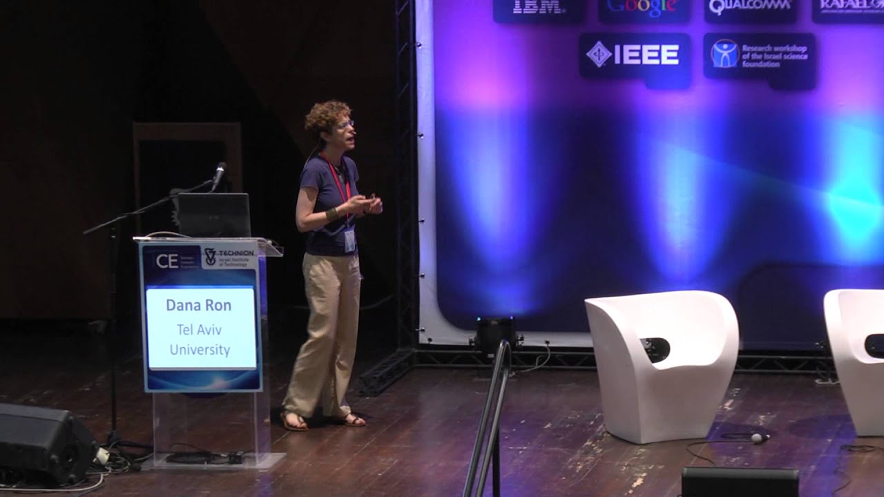 Dana Ron - On Sublinear Algorithms for Approximating Graph Parameters - Technion lecture