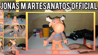 Como fazer O Personagem Tayrone Em biscuit Aula Completa. 