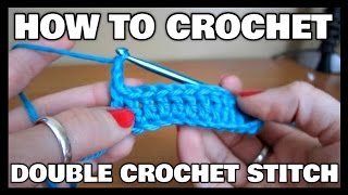 How to Crochet a Scarf - Double Crochet Stitch