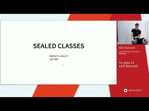 AJUG 2023 11   To Java 21 and Beyond   Billy Korando