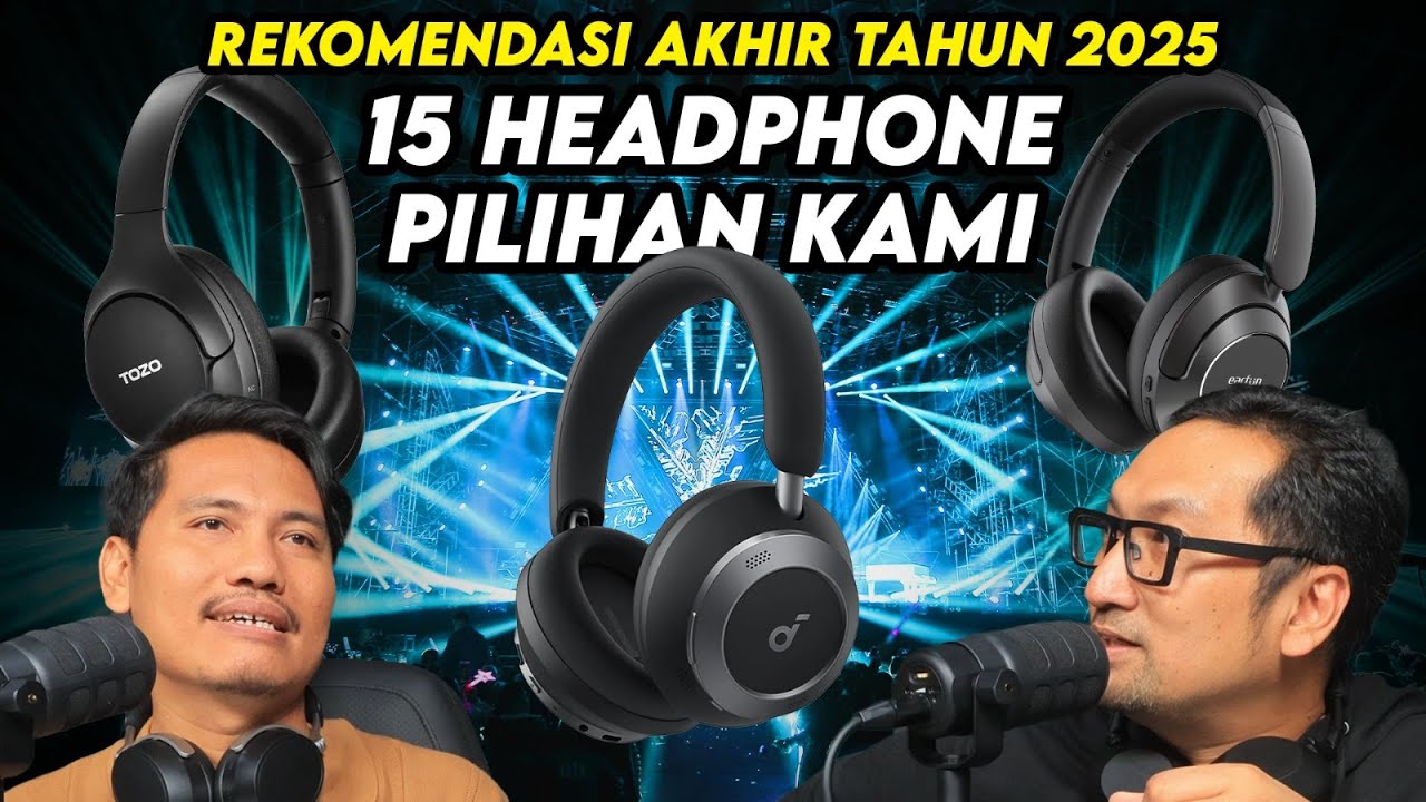 15 Headphone Bluetooth Terbaik di Akhir Tahun 2025