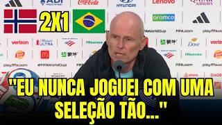 TÉCNICO DA NORUEGA EXALTA O BRASIL APÓS CLASSIFICAÇÃO DA NORUEGA! OLHA O QUE ELE FALOU