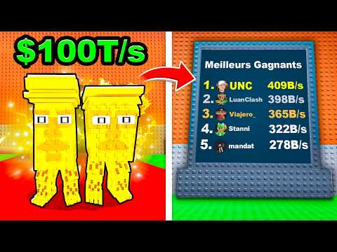 I Finally Reached the World Top 10 on Steal a Brainrot!