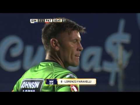 Gol de Faravelli. Gimnasia 2 - Patronato 1. Fecha 2. Primera División 2016