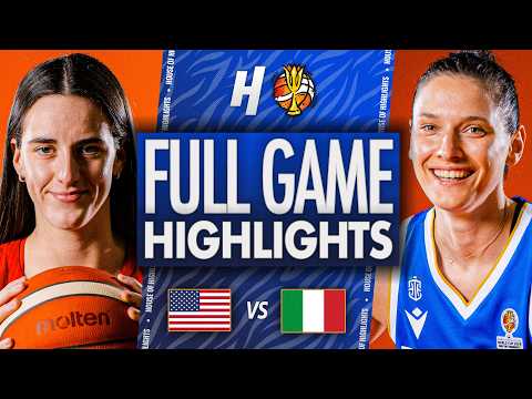USA vs Italy - FULL GAME HIGHLIGHTS | March 14, 2026 FIBA Women’s World Cup Qualifiers