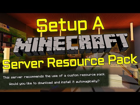 How To Set Custom Textures On Your Minecraft Server (Setting A Server Resource Pack)