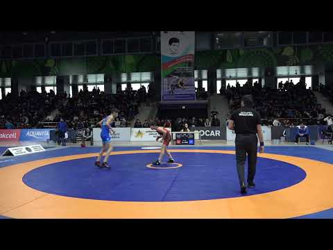 1/8 final FS - 48 kg: Hüseyn Əliyev (AZE) - Elşən Babayev (AZE)