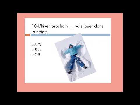 Futur proche / Fle. / Test.