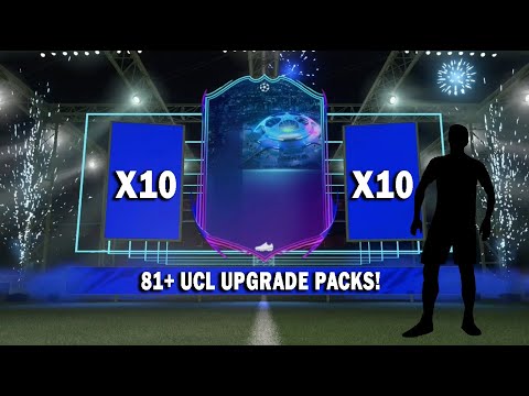 WHAT DO YOU GET FROM 10 81+ UCL UPGRADE PACKS?