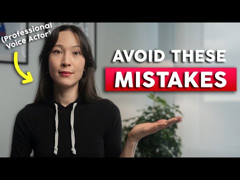 5 Voice Acting Mistakes I Made (So Embarrassing)