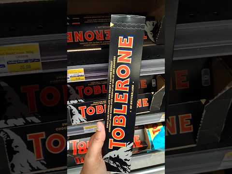 TOBLERONE #swiss #dark #chocolate #switzerland #yummy #asmr #short #shorts #viral #trending #yt #all