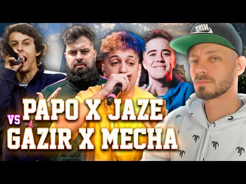 DTOKE REACCIONA A PAPO Y JAZE VS MECHA Y GAZIR | God Level 2022