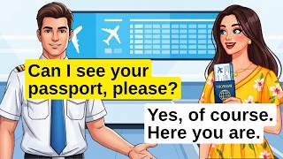 ✈️ At the Airport - English Travel Course for Beginners 🎧 Listening Practice