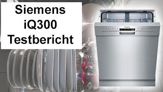 Test: Geschirrspüler Siemens SN436S01GE iQ300 (Erfahrungsbericht)