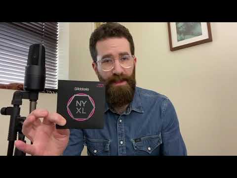 String Gauge Comparison with Strings Direct #daddario #guitarstrings #shootout