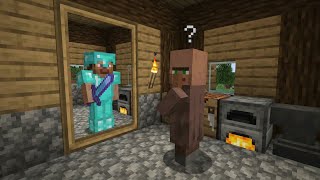 Criei um ADDON que faz os VILLAGERS virarem JOGADORES! - Sistema de construção, novo comando e mais