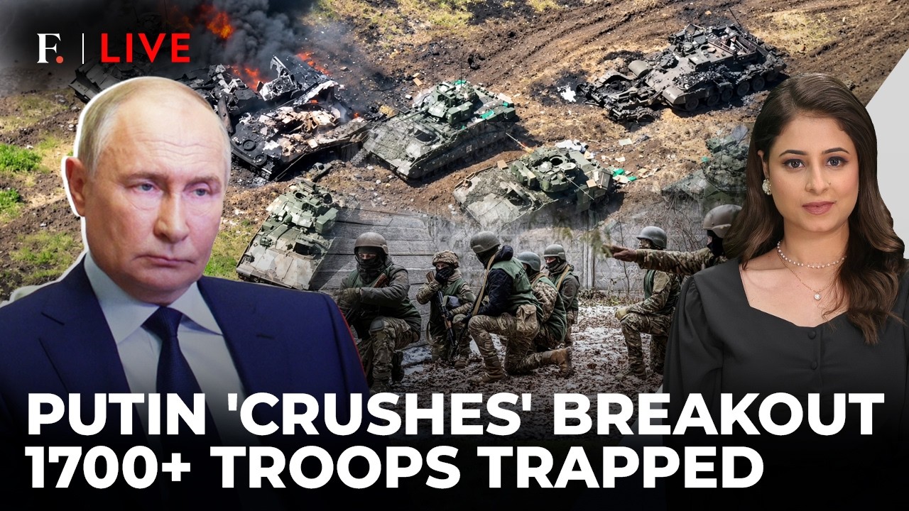 Ukraine Troops' Breakout Attempt fails? Russia 'Destroys' Tank, Armoured Vehicle | Firstpost Live