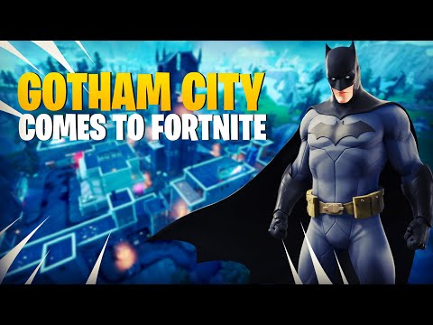 蝙蝠俠將GOTHAM帶到FORTNITE! (BATMAN BRINGS GOTHAM TO FORTNITE!)