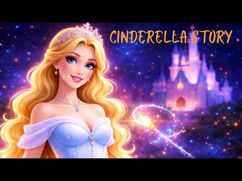 Cinderella Story 👠✨ | Magical Fairytale for Kids | Princess Story with Moral | Kids Animation