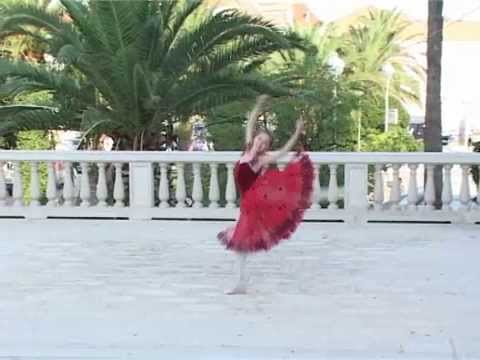 Ksenia Zhiganshina-13!!! age ballerine, Kitri variation. Teachers: Petrova en Kuramshin