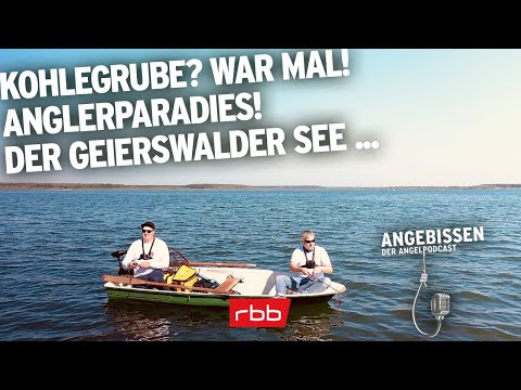 Von der Kohlengrube zum Anglerparadies : Der Geierswalder See - zibb Spezial | Angebissen Episode 22