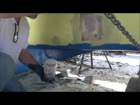 1968 Bristol 32 Centerboard Reinstall